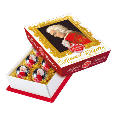 Mozart kugle 120gr - box Reber