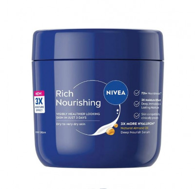 Nbody hranljiva krema za tijelo 400ml Nivea