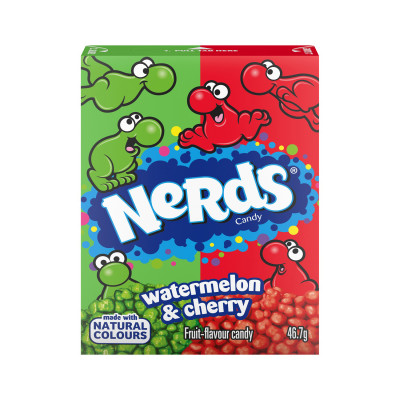 Nerds bomboni watermelon&wild cherry 46.7g