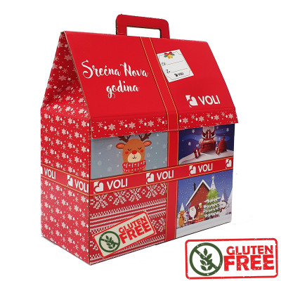 Novogodišnji paketić bez glutena