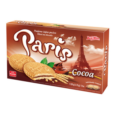 Paris Keks Punjeni Kakao Kremom 300gr Koestlin