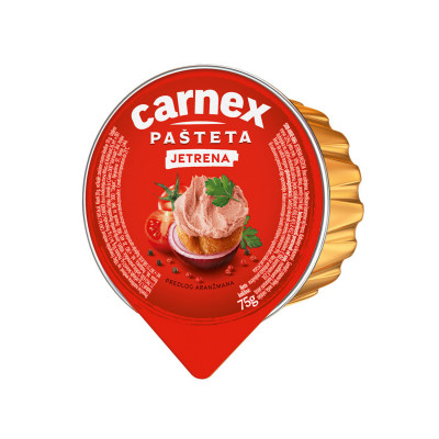 Jetrena pašteta 75 g Carnex