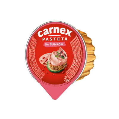 Pašteta sa šunkom 75 g Carnex