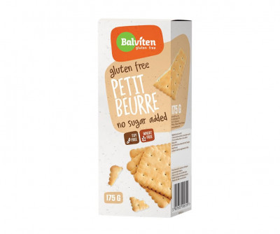 Petit beurre bez glutena i šećera 175g Balviten