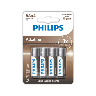 Philips power alkaline aa 4-blister
