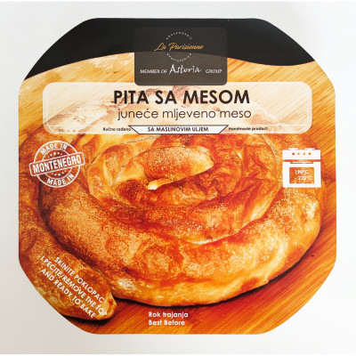 Pita sa mesom 600 g Parisiene