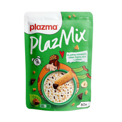 Plazmix komadići keksa čokolade i lješnika 70 g Bambi