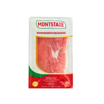 Pršut rezani vakum 500g Montstate