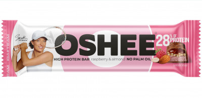 Protein bar malina & badem 47g bez dodatog secera Oshee