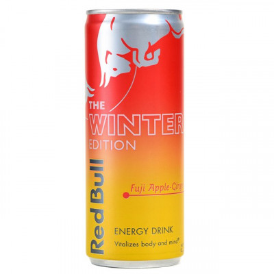 Red Bull Winter Edition djumbir jabuka 0.25l