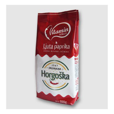 Crvena ljuta paprika 100gr Horgos