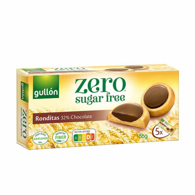 Ronditas 32% čokolada 186g bez šećera Gullon