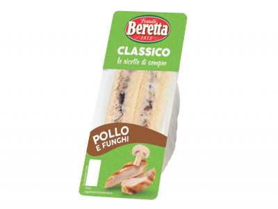 Sendvic sa pecenom piletinom i pecurkama 140g Beretta