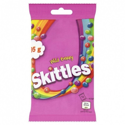 Skittles wild berrieschewy candy 95g
