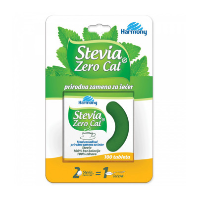 Stevia zero cal 100 tableta harmony