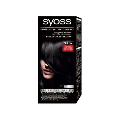 Syoss color farba za kosu 1-1 crna