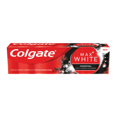 Zubna pasta max white charcoall 75ml Colgate