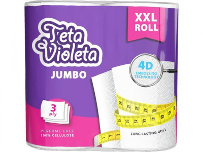 Ubrusi jumbo xxl 2 kom 3sl Violeta