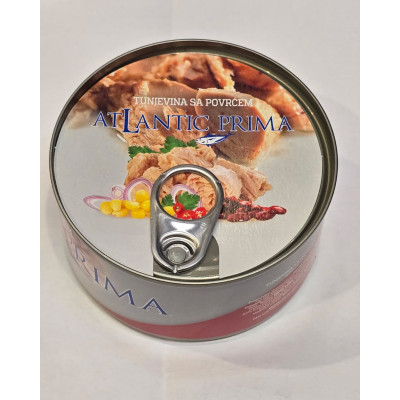 Povrće sa tunjevinom 185g Atlantic prima