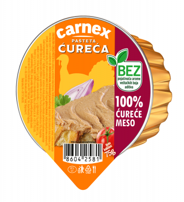 Ćureća pašteta 75g Carnex