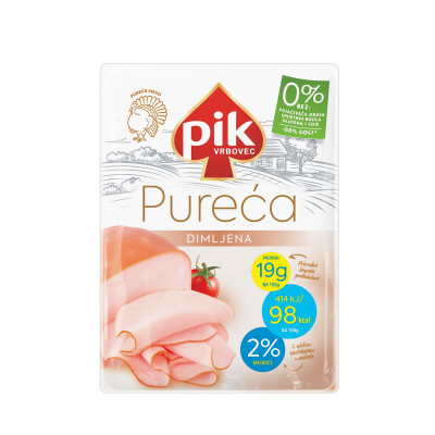 Ćureća dimljena šunka 100g Pik