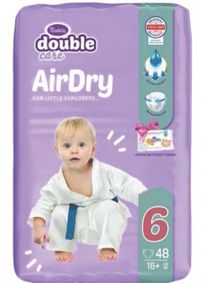 Violeta pelene double care 6 junior 48 kom (16kg+ ) + poklon