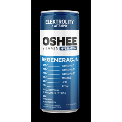 Vitaminska voda Oshee recovery elektroliti 250ml