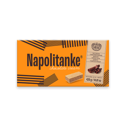 Napolitanke chocolate cream 420g Kraš