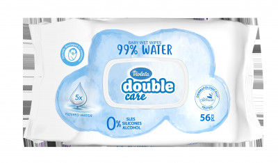 Vlažne baby maramice watercare 56 kom Violeta