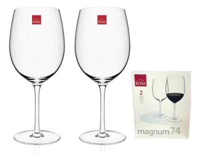 Čaše za vino magnum 740ml 2kom Rona