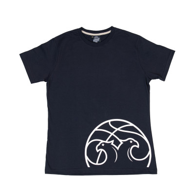 Majica ženska teget KK Budućnost side logo size L